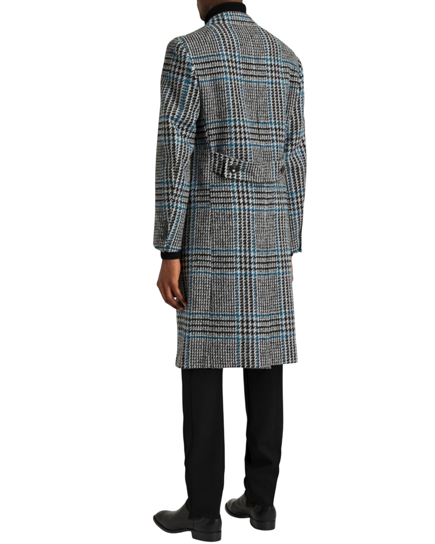 Canali FW19 Houndstooth Overcoat