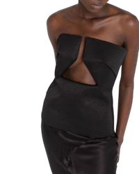 Rick Owens SS22 Prong Cut-Out Bustier Top