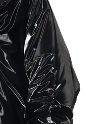 Saint Laurent Lacquered Effect Oversized Jacket