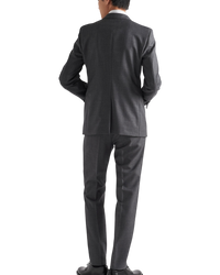 Prada Single Breast 3-Button Wool Suit in Anthracite