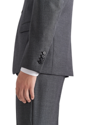 Prada Single Breast 3-Button Wool Suit in Anthracite