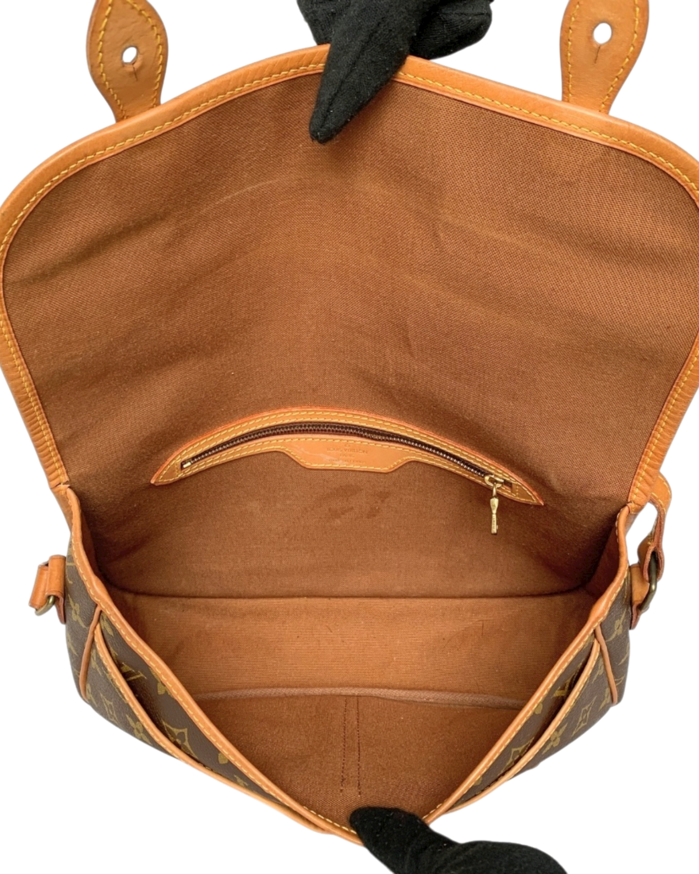 Louis Vuitton Satchel Messenger in Monogram Canvas