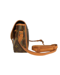 Louis Vuitton Satchel Messenger in Monogram Canvas