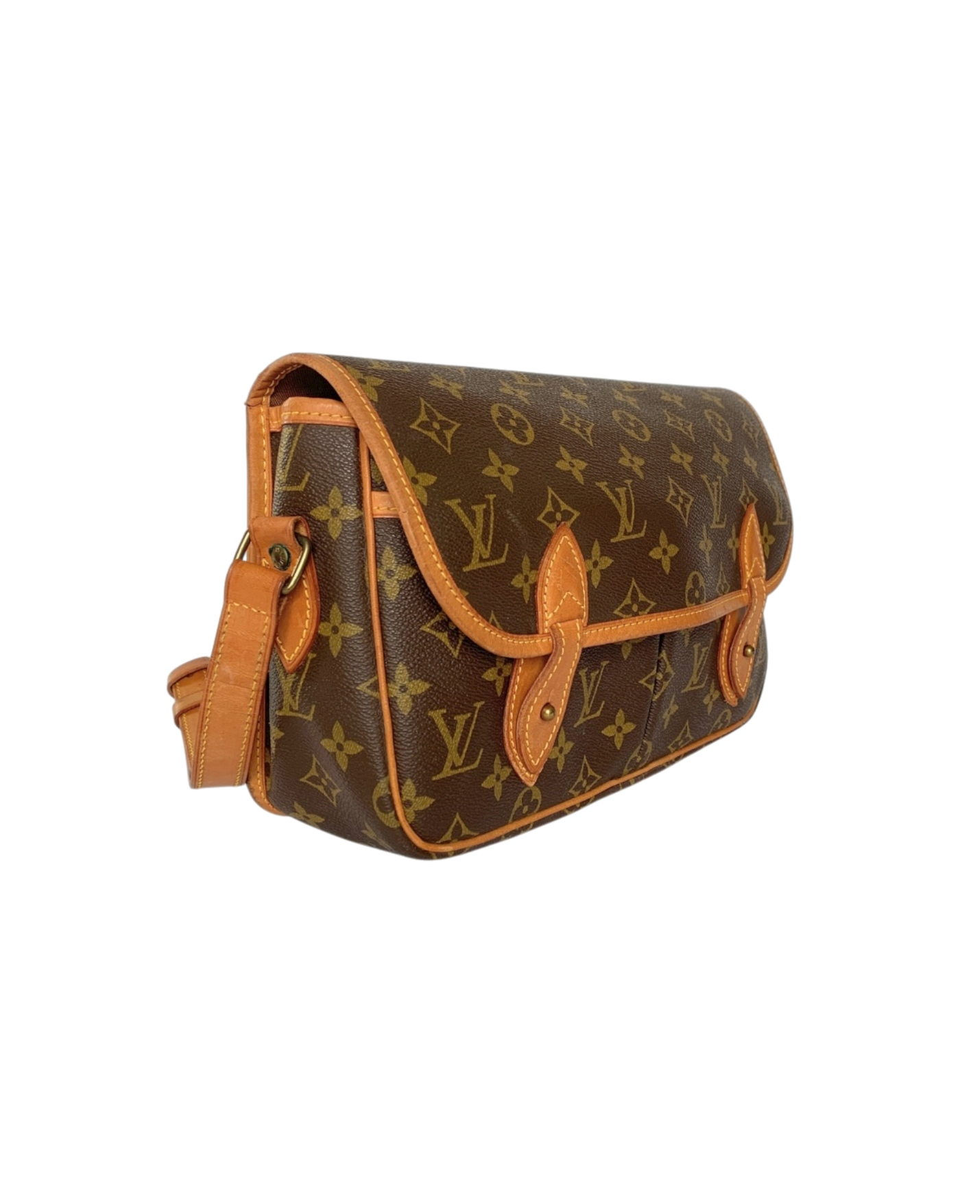 Louis Vuitton Satchel Messenger in Monogram Canvas