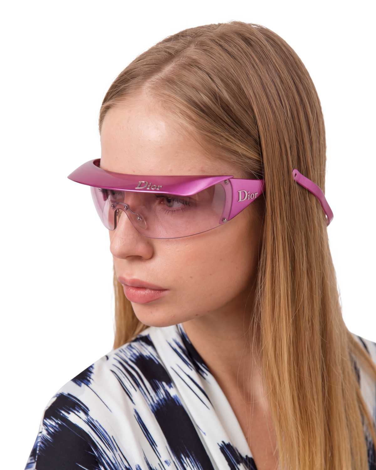 Dior Golf Sunglasses — Pink (Full Set)