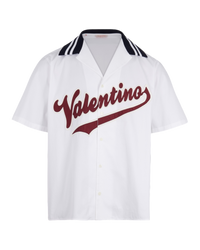 Valentino Baseball Logo Bowling Shirt