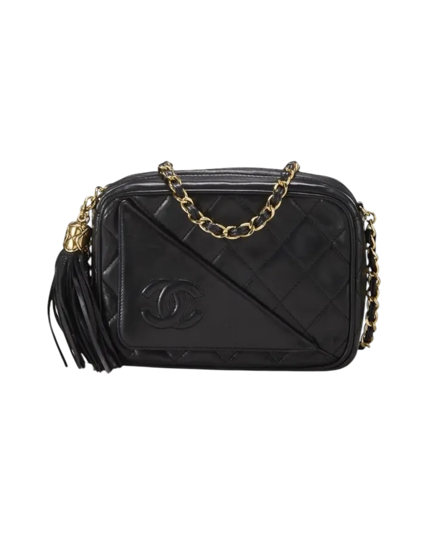 Chanel 1989-1991 Interlocking CC Camera Bag
