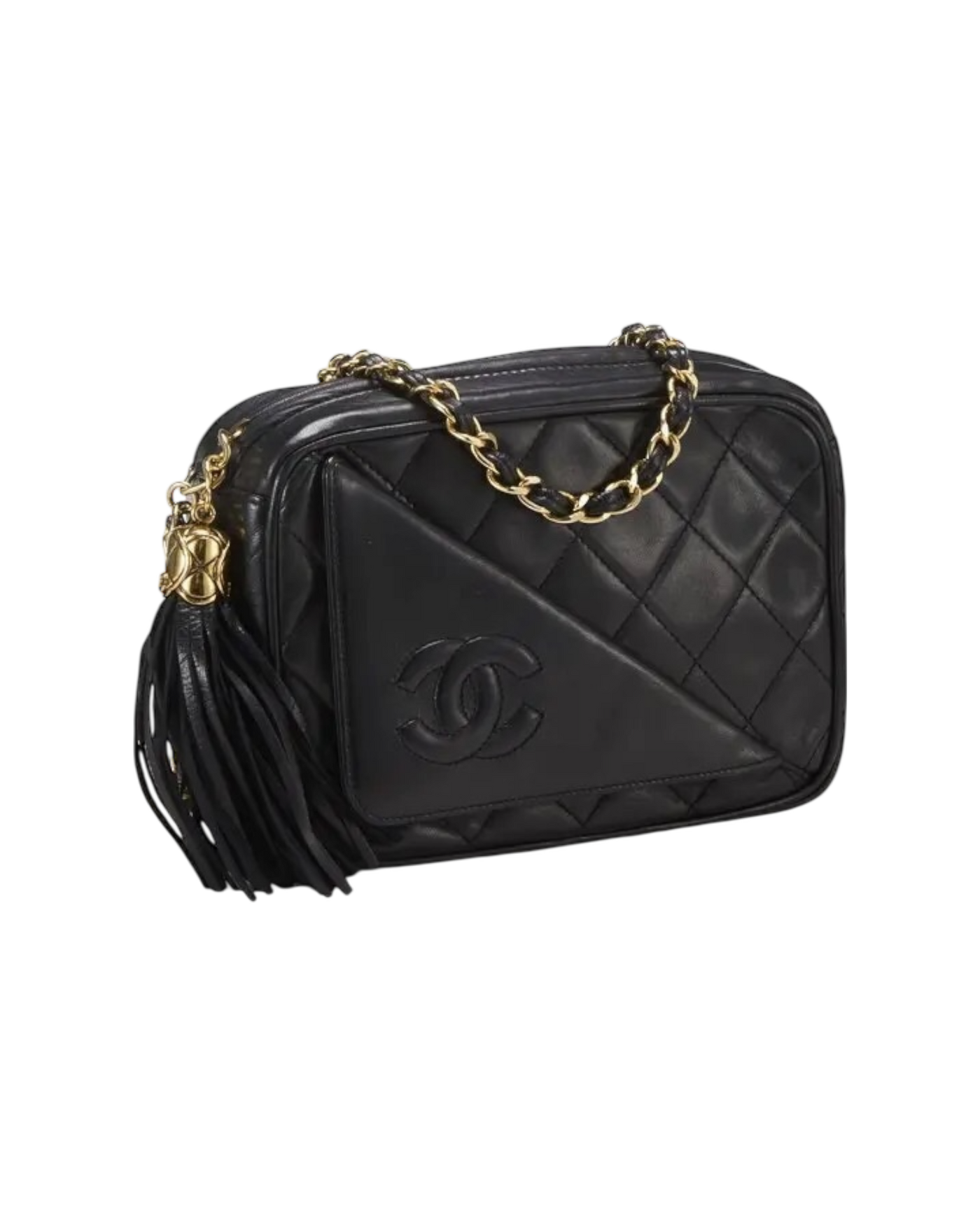 Chanel 1989-1991 Interlocking CC Camera Bag