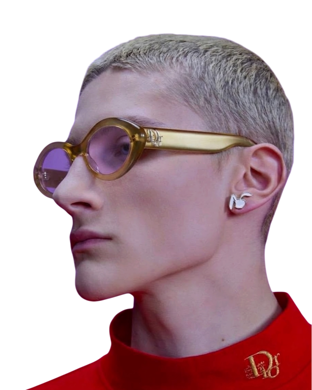 Dior X ERL "LUCKYDIOR R1I" Sunglasses — Yellow