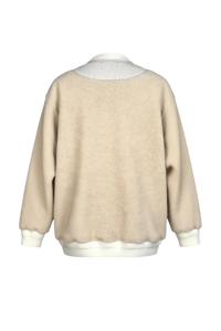 Undercover Fleece Panel Sweatshirt