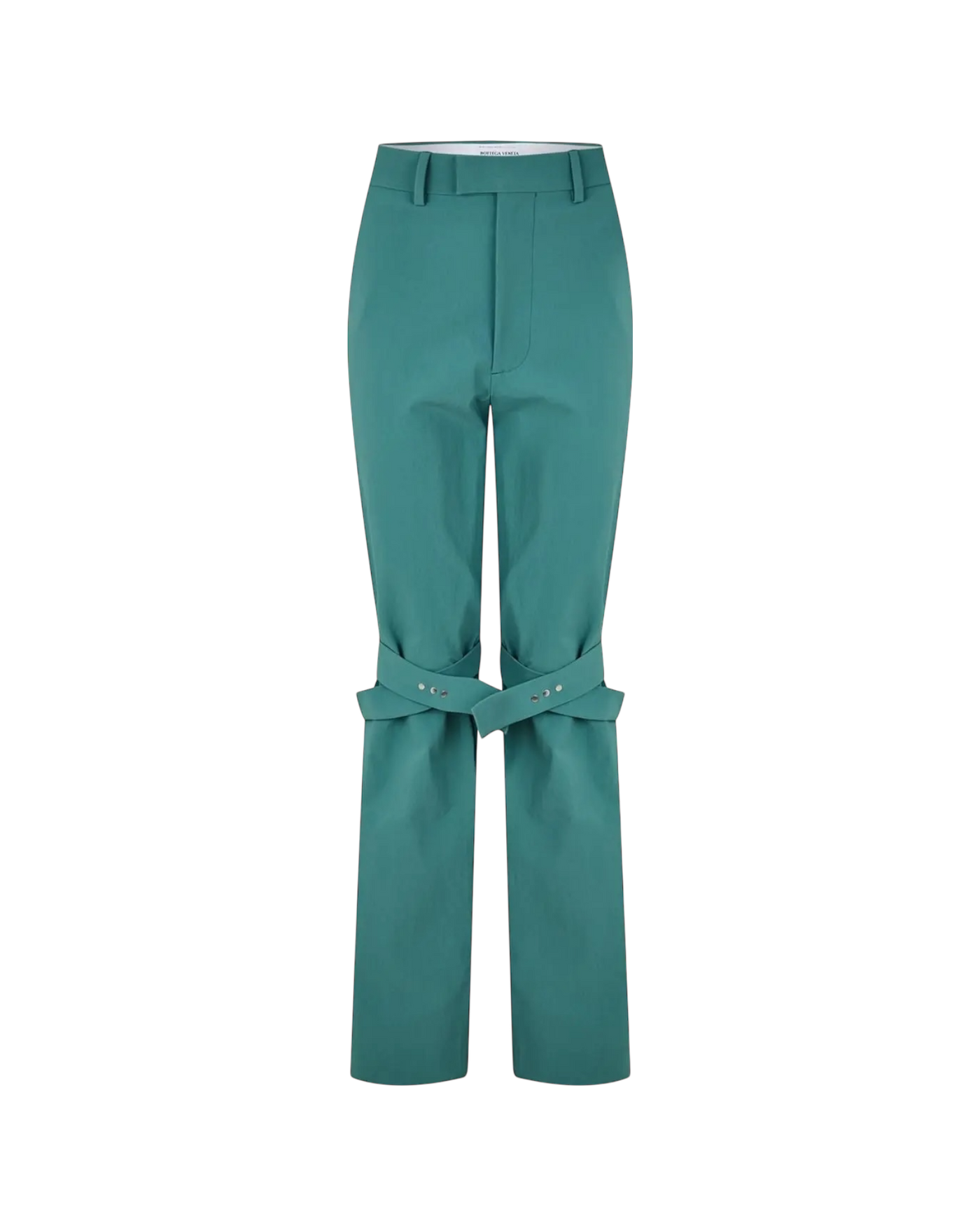 Bottega Veneta Blue Knee Strap Trousers