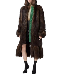 Burberry A/W 2021 Faux-Fur Coat