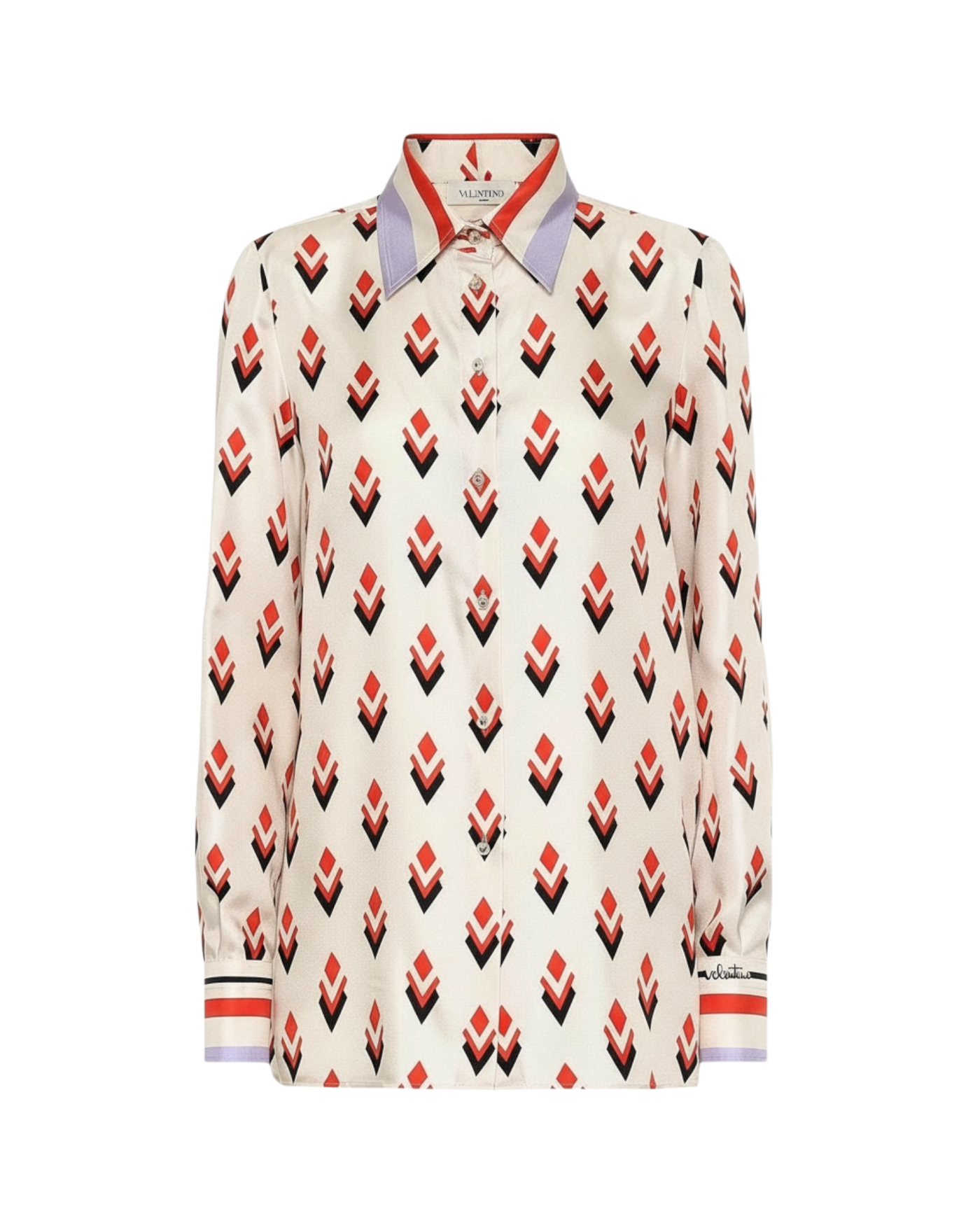 Valentino Ceramic Print Blouse