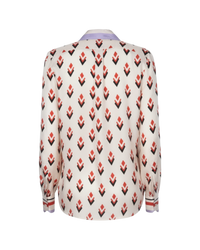 Valentino Ceramic Print Blouse