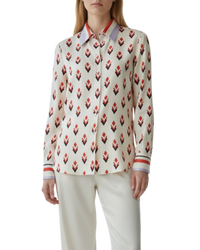 Valentino Ceramic Print Blouse