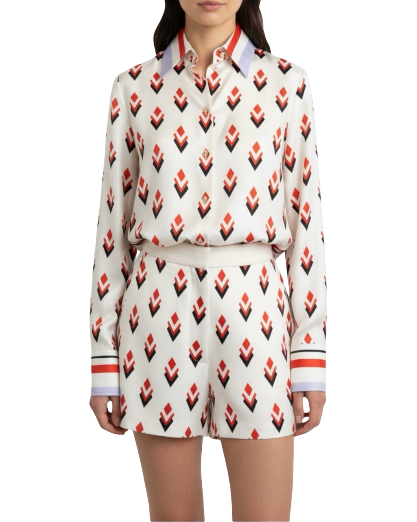 Valentino Ceramic Print Shorts