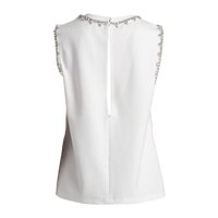 AREA Crystal Trim Muscle Top