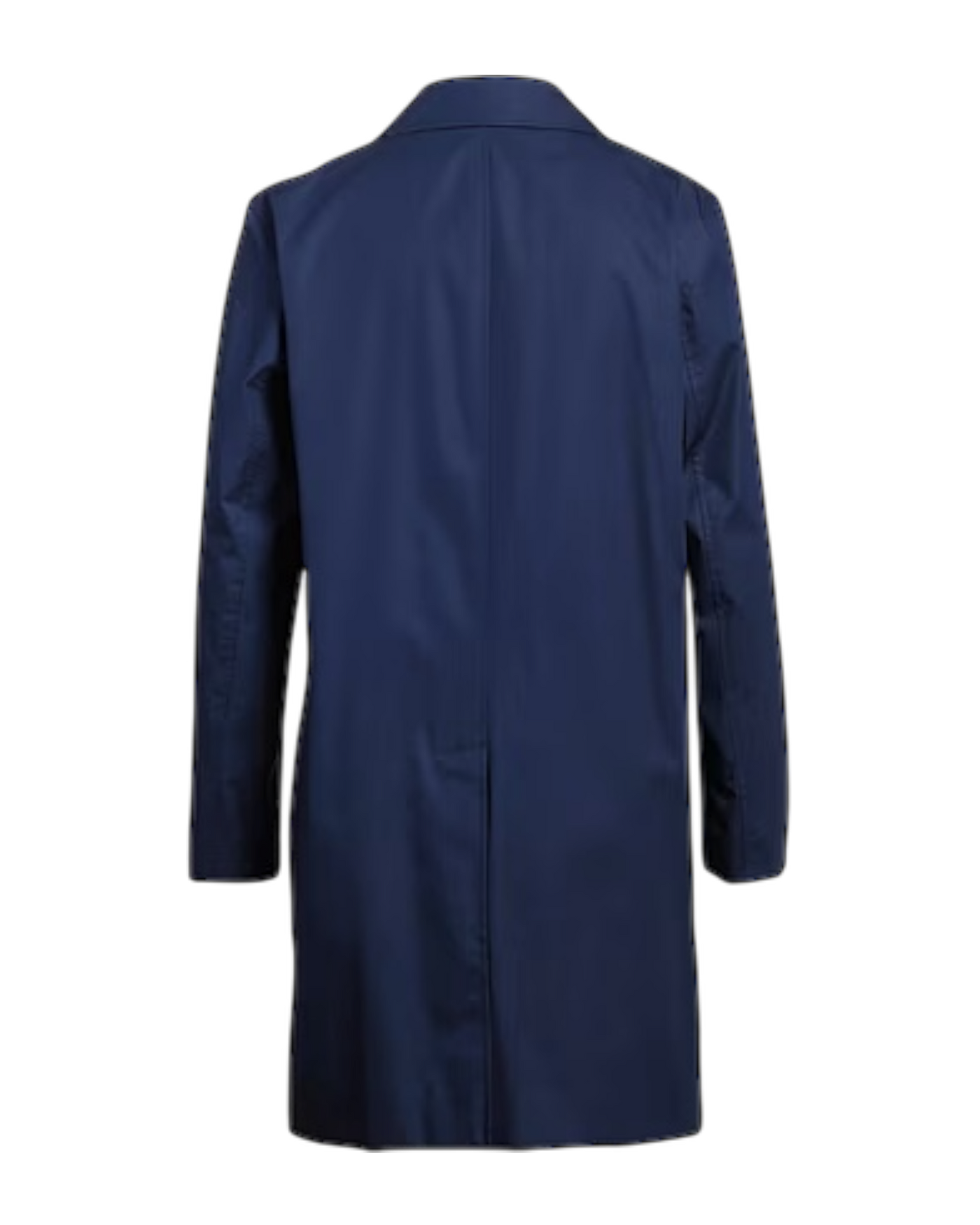Burberry Pimlico Gabardine Car Coat in Blue