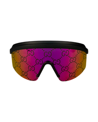 Gucci Black Shield Sunglasses GG1477s