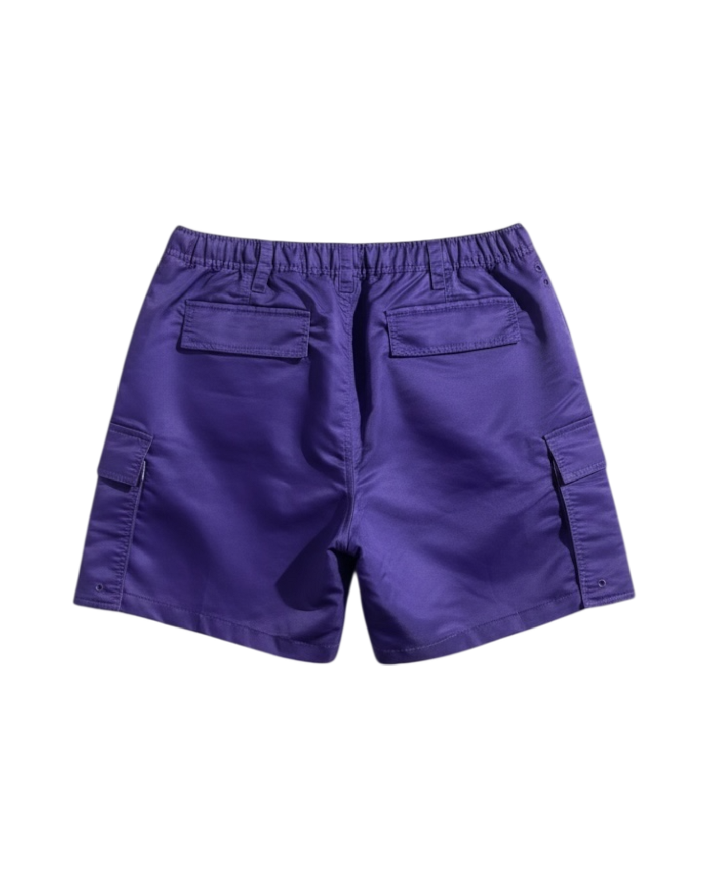 Jacquemus Midlength Cargo Shorts in Purple
