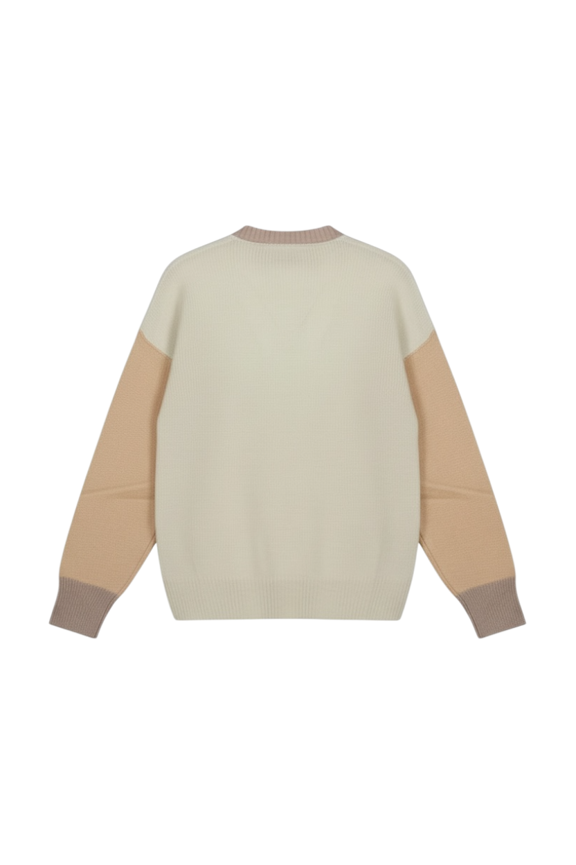 Marni SS2020 Color-block Cashmere Knit Crewneck Sweater