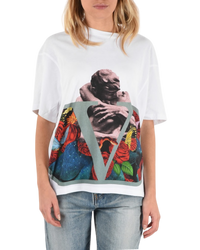 Valentino x Undercover Oversized Lover and Logo-print T-Shirt