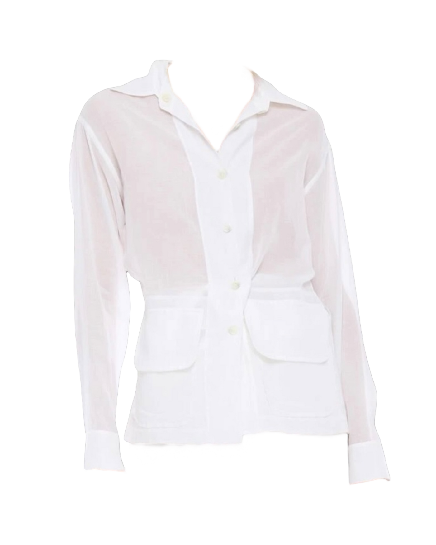 Ann Demeulemeester Long High Comfort Shirt