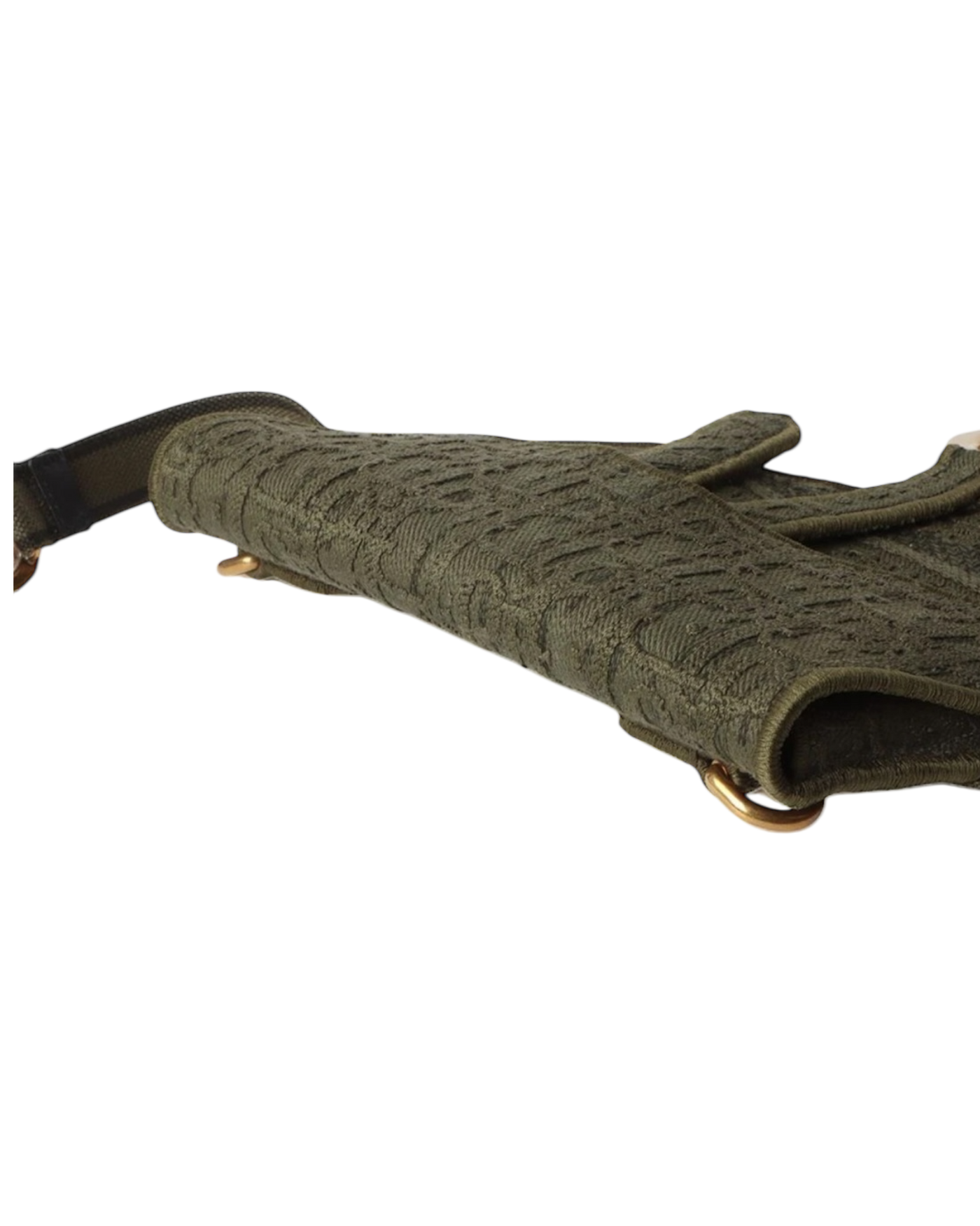 Dior Saddle Belt Bag in Khaki Green Oblique Canvas