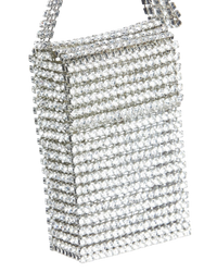 Area NYC Crystal Shoulder Bag