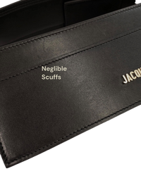 Jacquemus Le Ciuciu Leather Shoulder Bag in Black