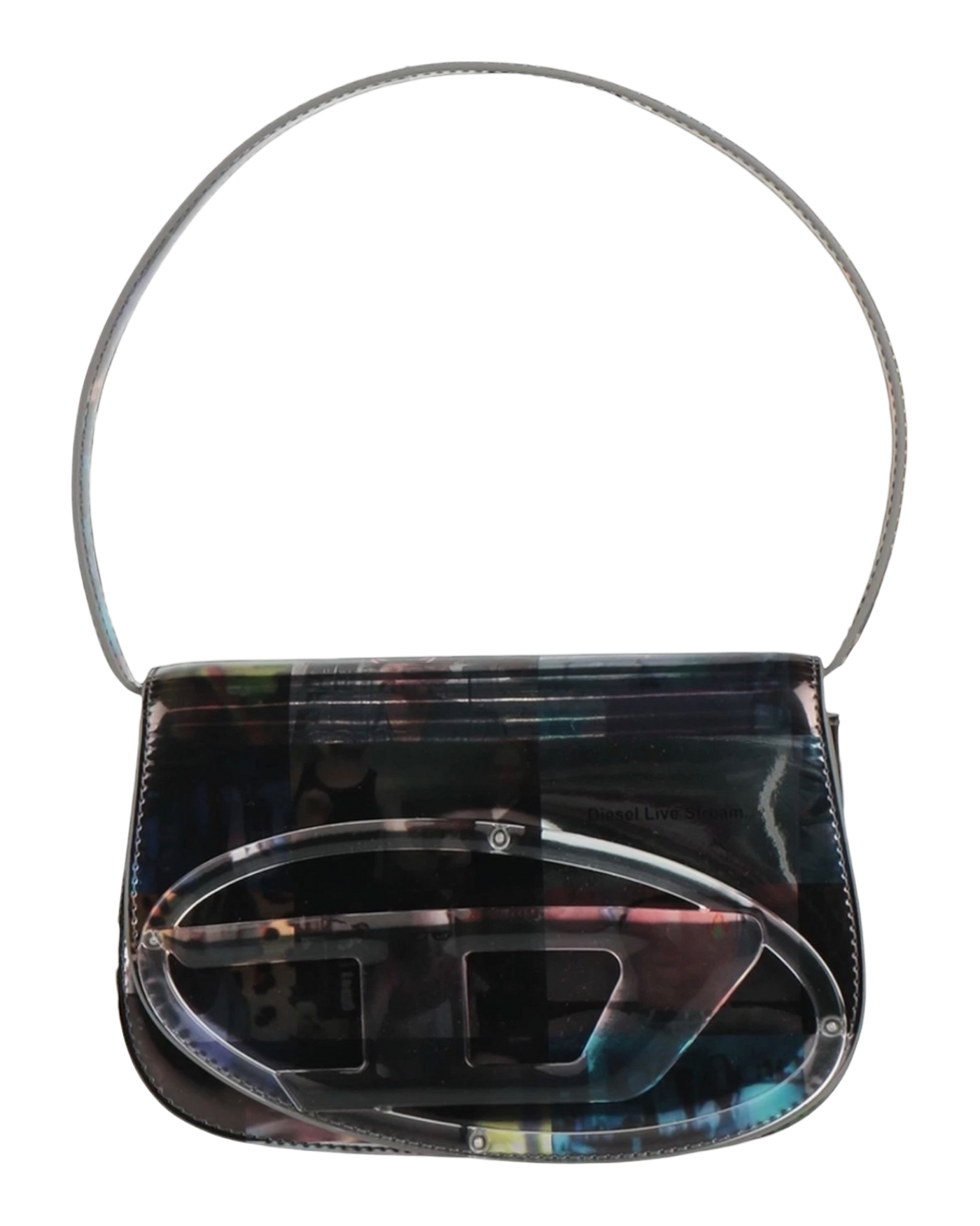 Diesel 1DRT-Ilon Shoulder Bag in Live Stream
