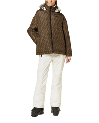 Fendi Reversible Ski Jacket in Ecru