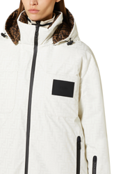 Fendi Reversible Ski Jacket in Ecru