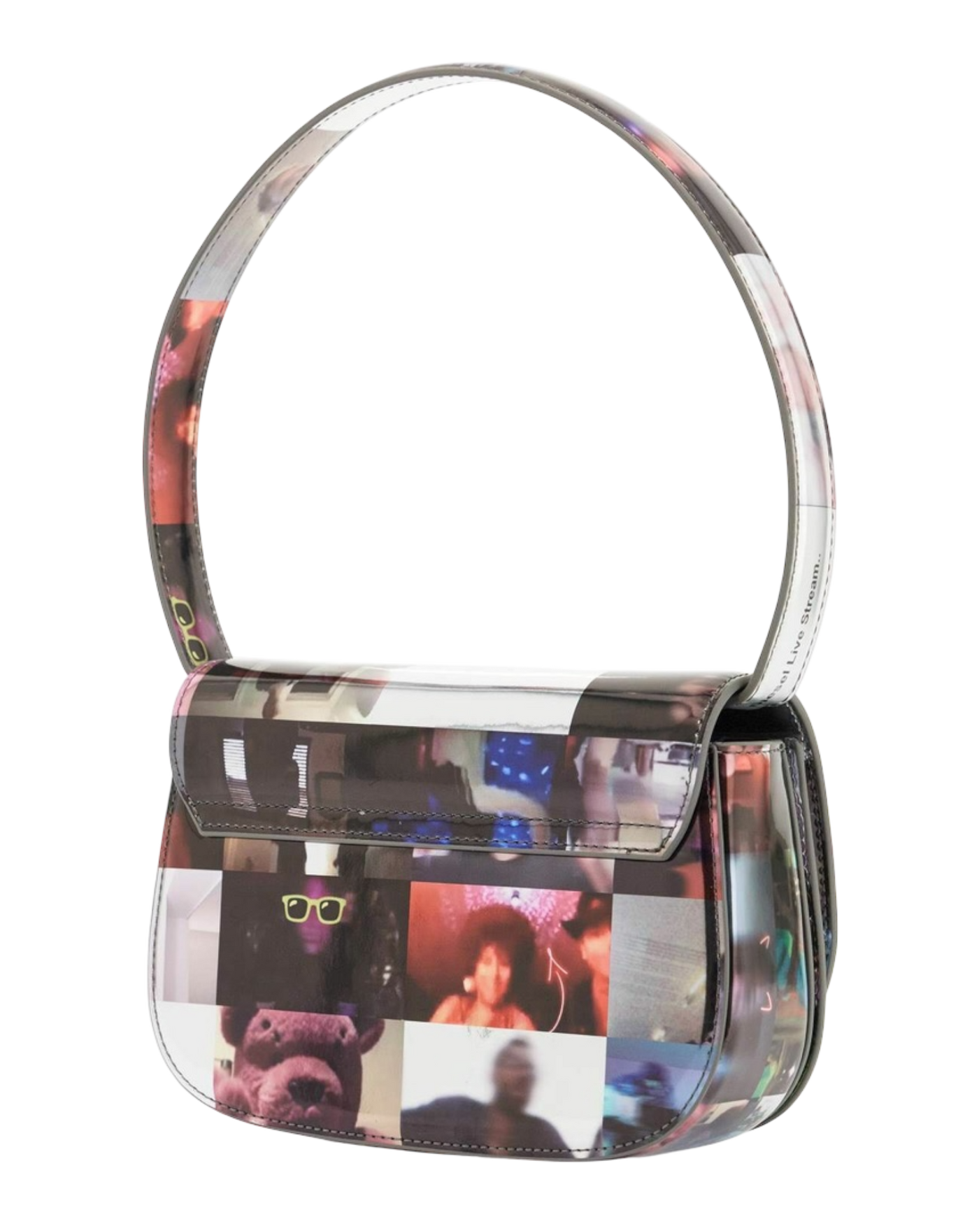 Diesel 1DRT-Ilon Shoulder Bag in Live Stream