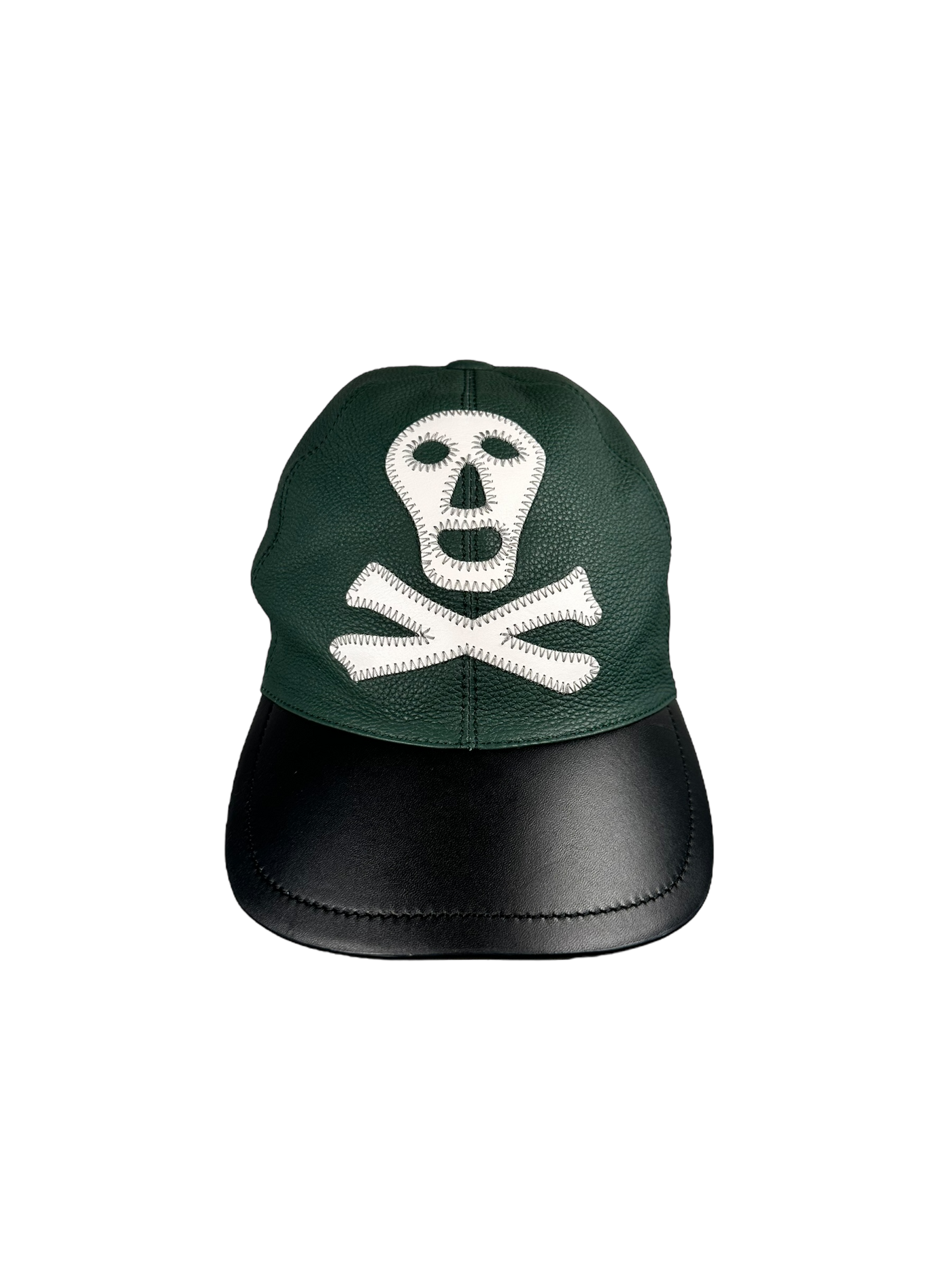 Loewe Skull Cap in Dark Green