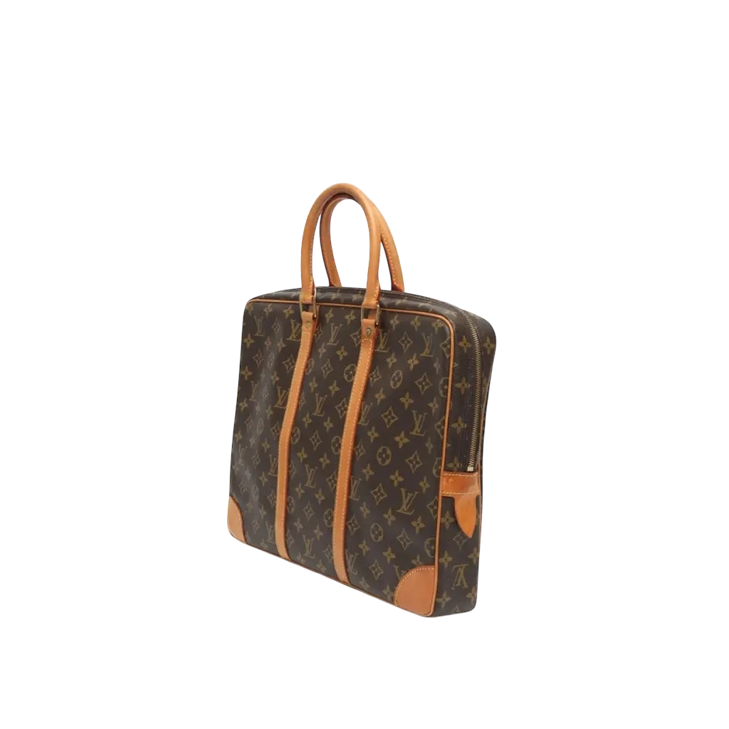 Louis Vuitton Monogram Porte Document Voyage Briefcase