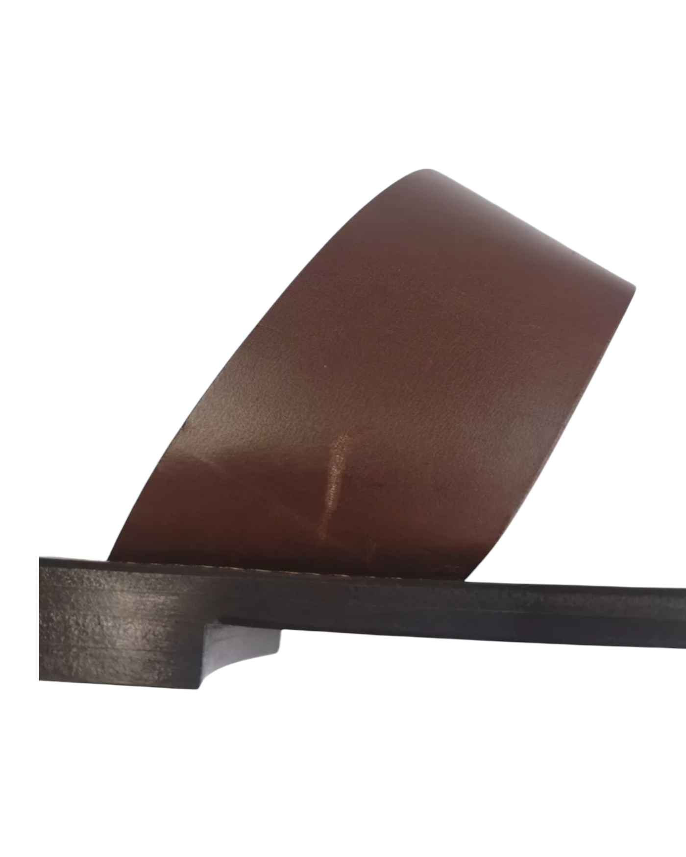 Celine Lerins Slides in Dark Brown