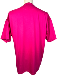 VALENTINO PINK PP NYLON ICONIC STUD T-SHIRT