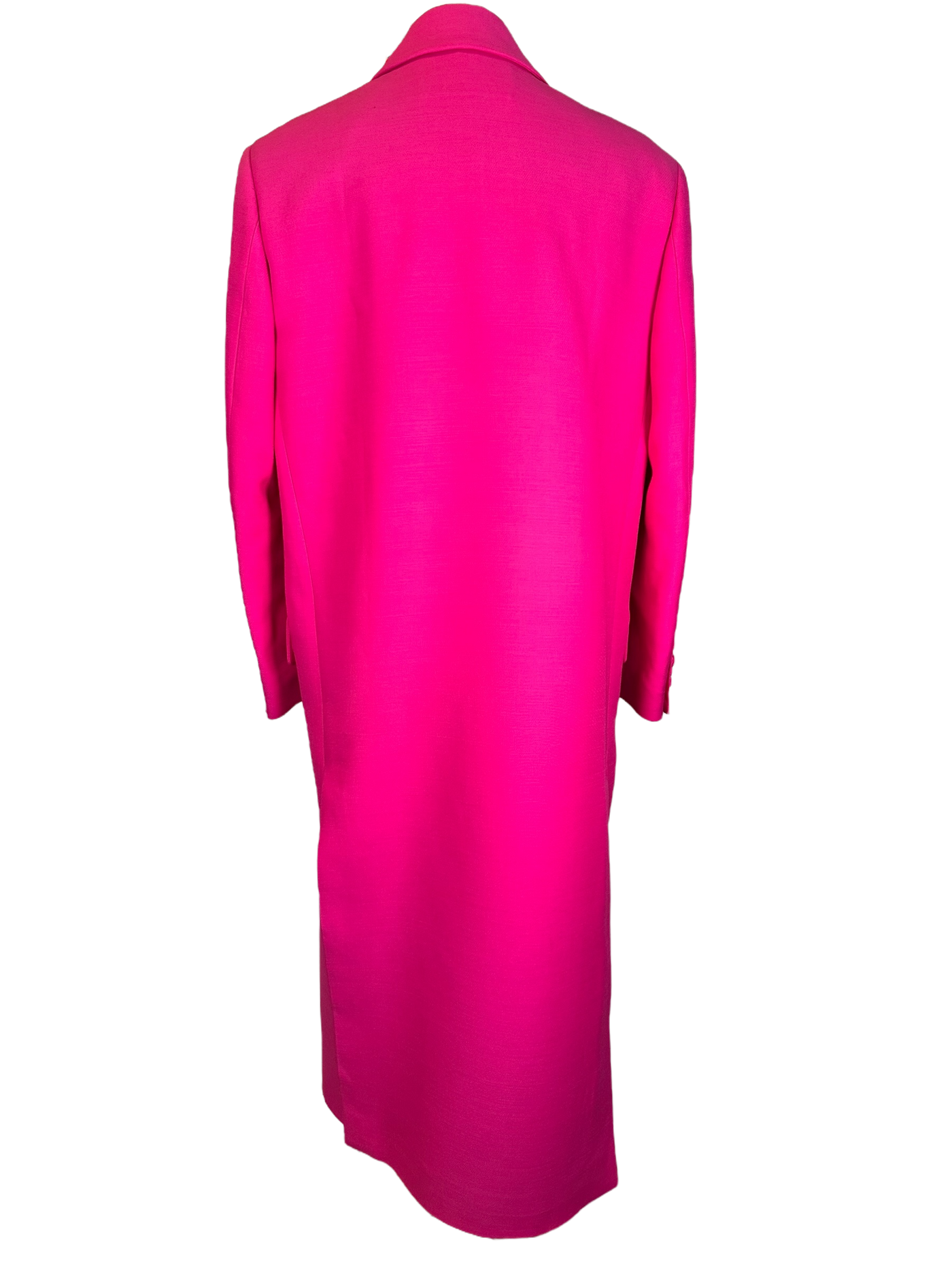 Valentino Doubled Breasted Wool and SIlk Coat PP Collection