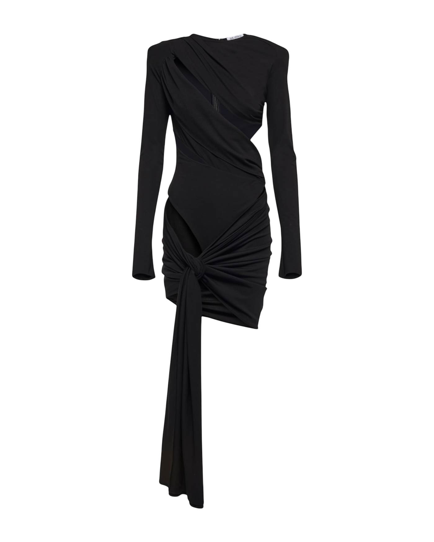 The Attico Cutout Ruched Minidress