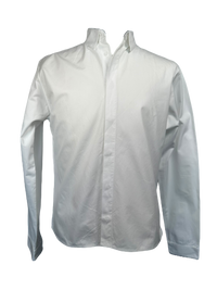DIOR HOMME BUTTON DOWN WITH GREY COLLAR ACCENT