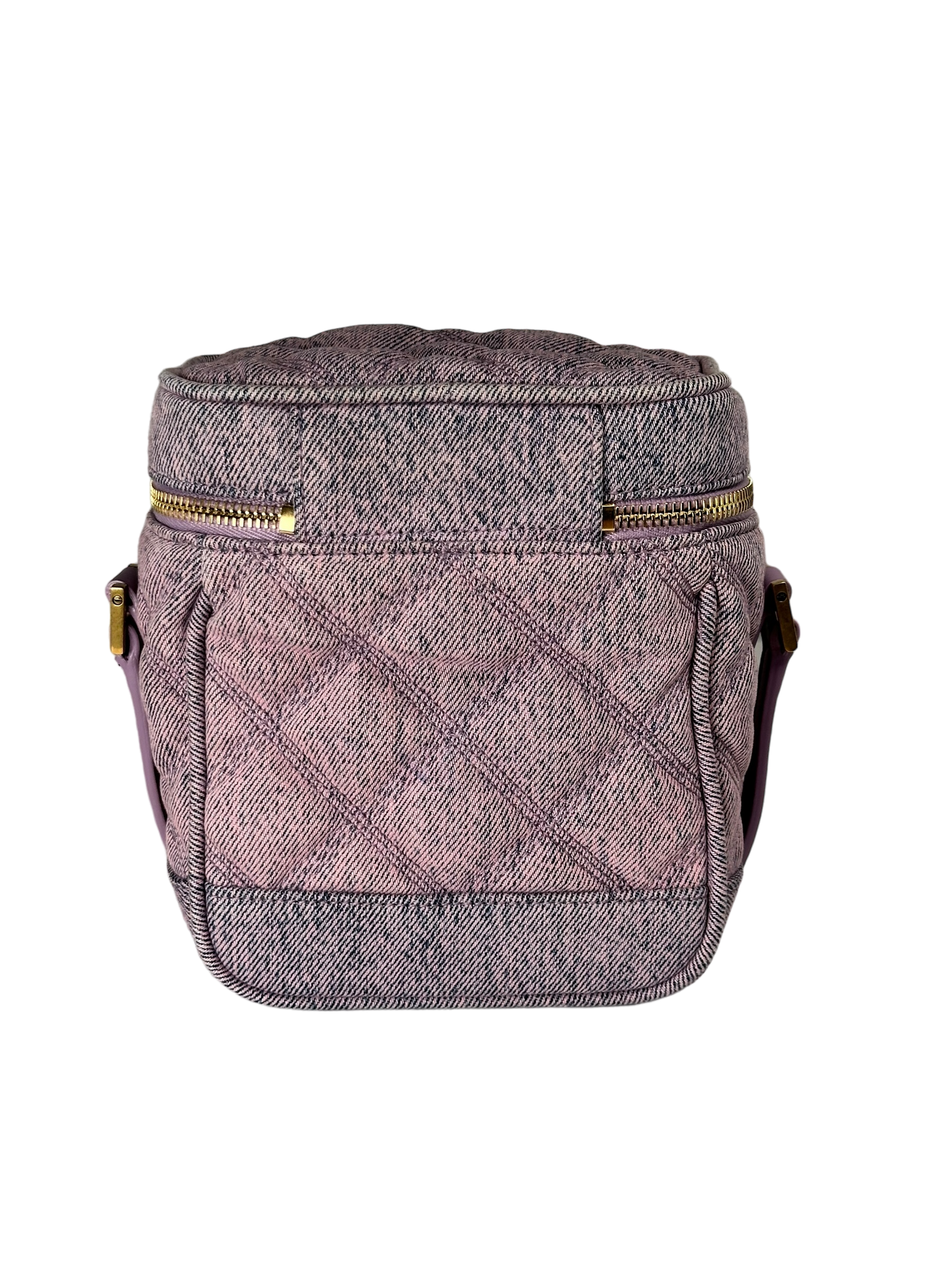 Saint Laurent '80s Vanity Quilt Denim Shoulder Bag