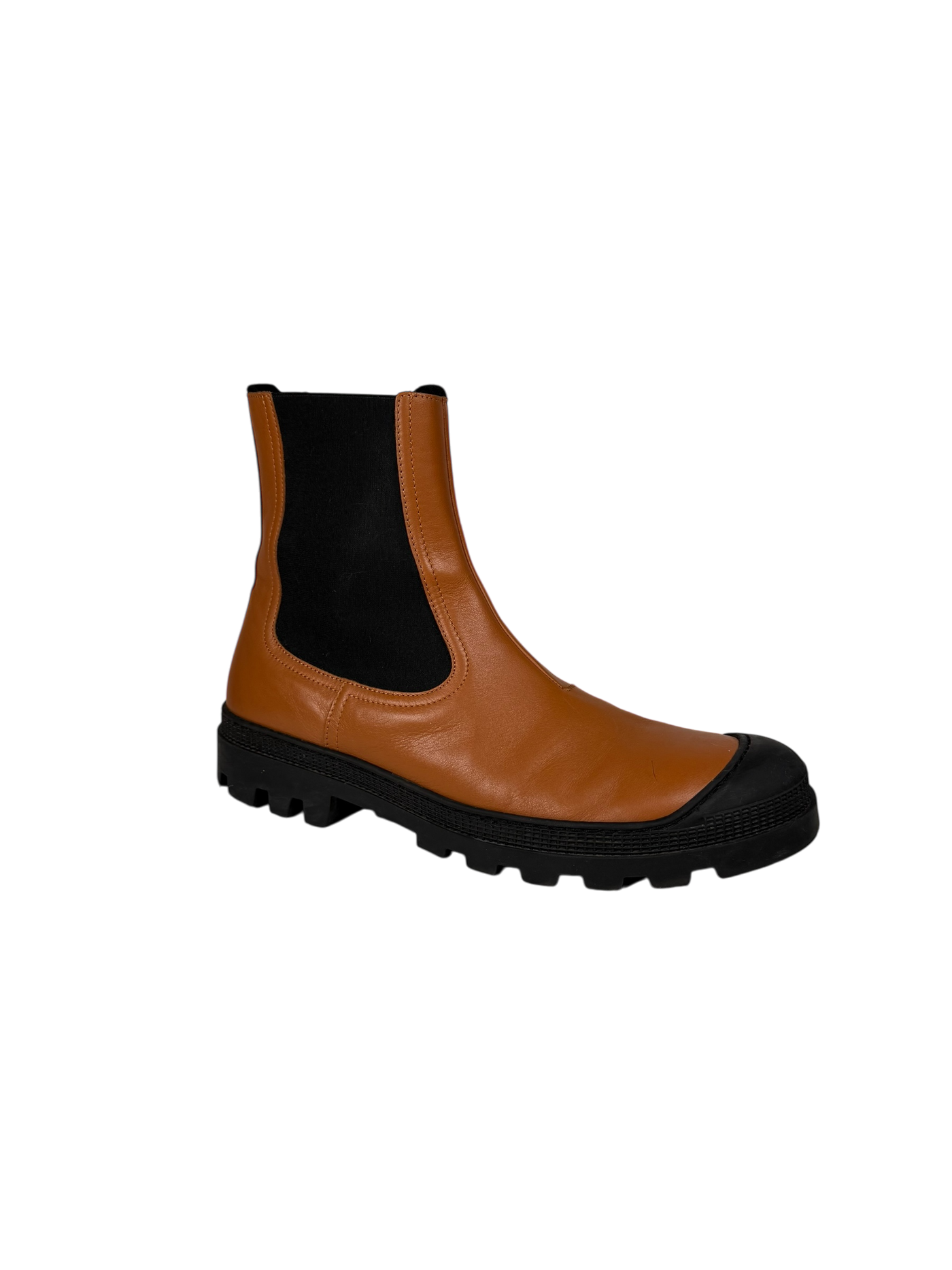 Loewe Two-Tone Lug Sole Chelsea Boots