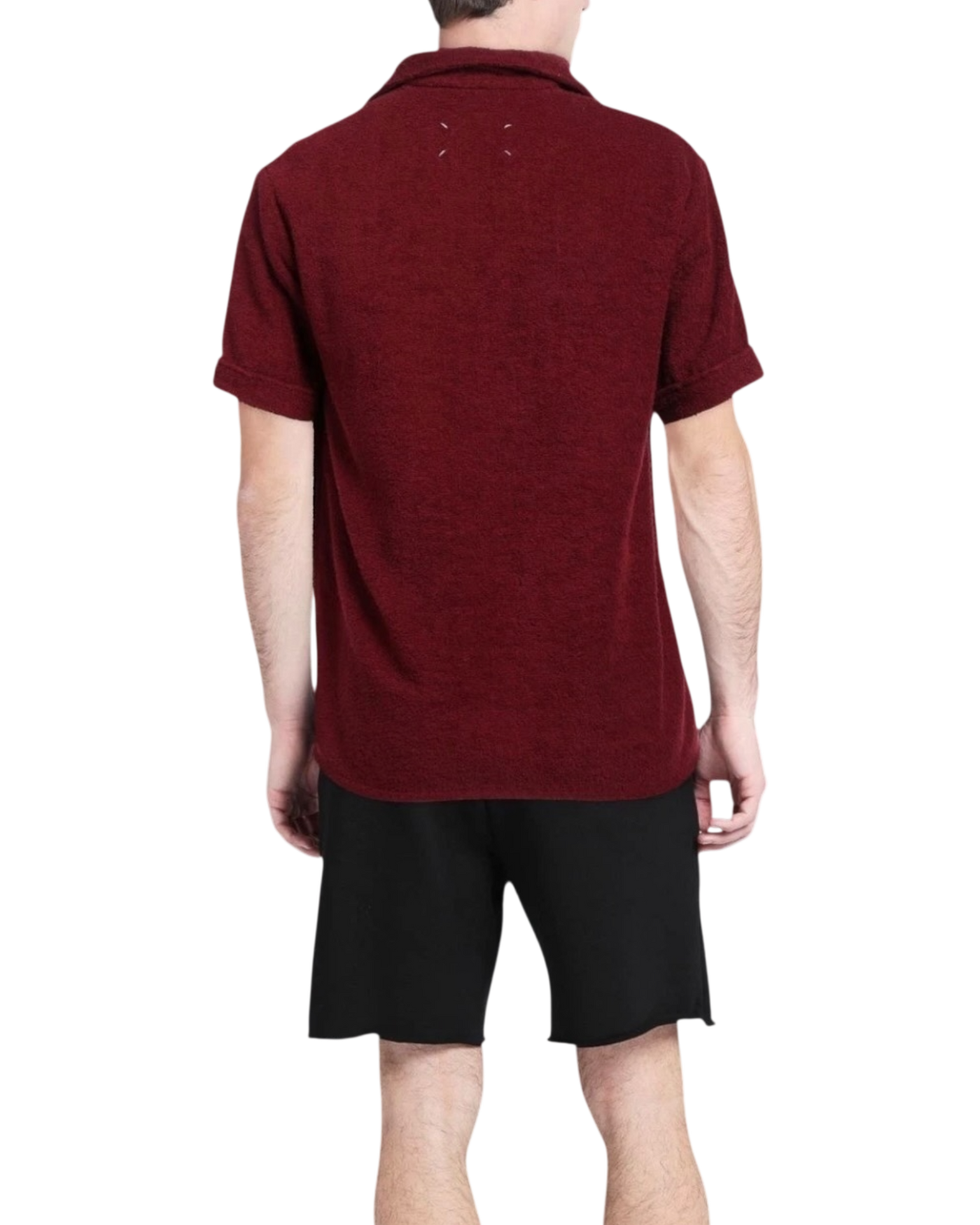Maison Margiela Drawstring Short Sleeved Polo Shirt