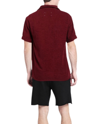 Maison Margiela Drawstring Short Sleeved Polo Shirt
