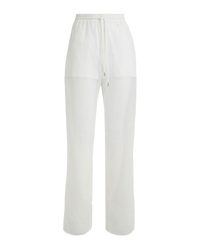 Maison Margiela White Sheer Trousers