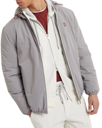 Brunello Cucinelli Nylon Blouson Jacket in Gray