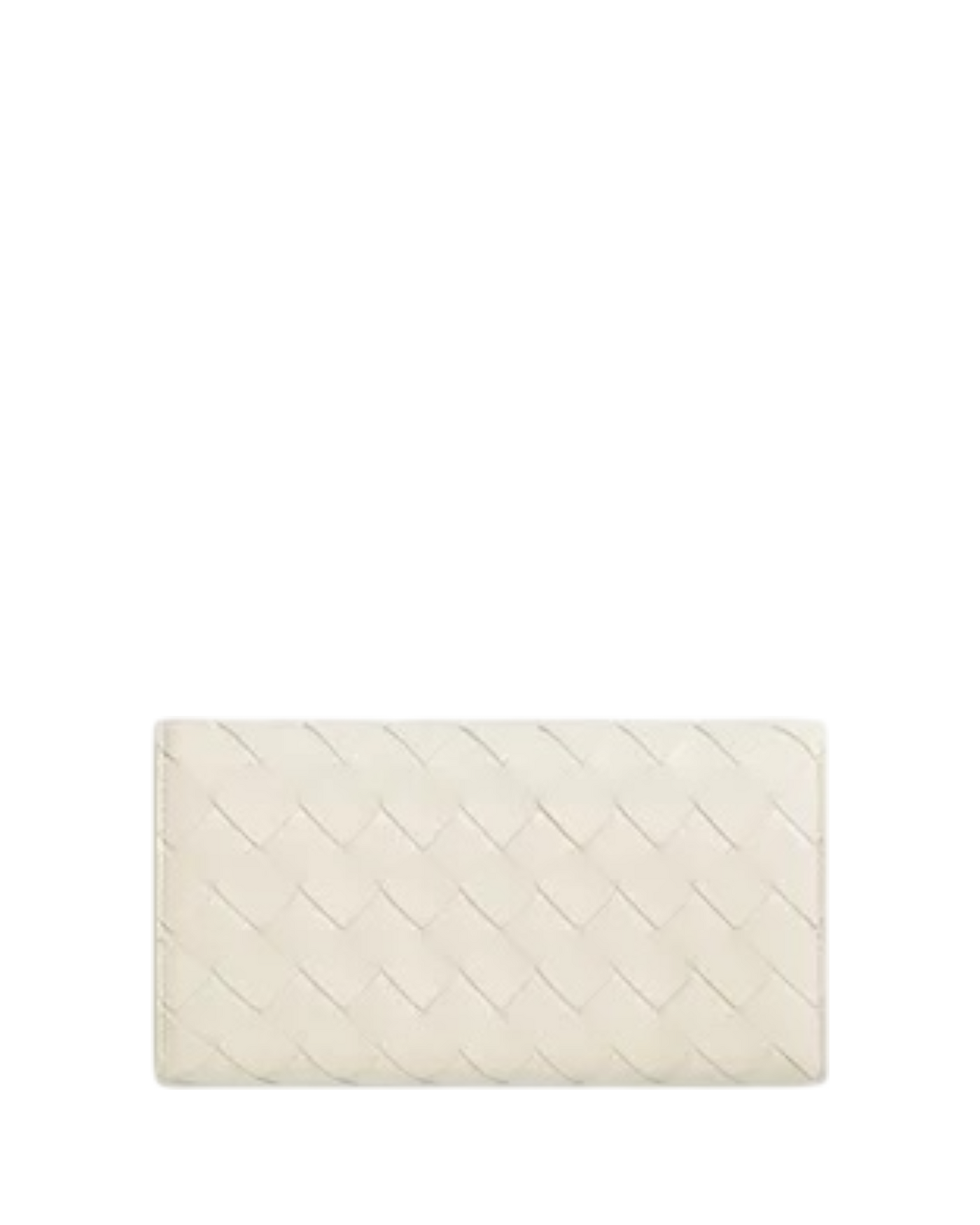 Bottega Veneta Andiamo Large Flap Wallet in Intrecciato Nappa Leather — Sea Salt