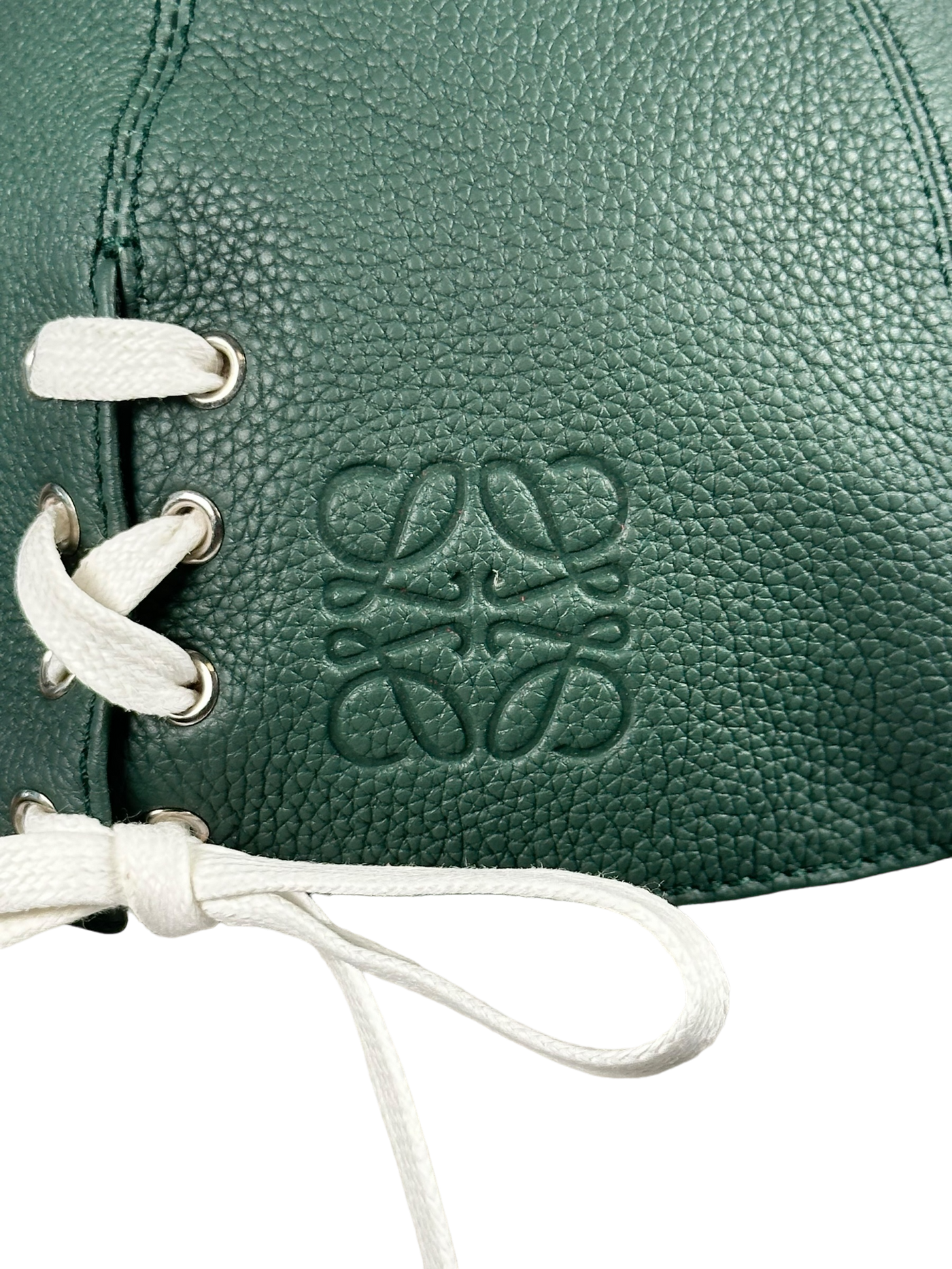 Loewe Skull Cap in Dark Green