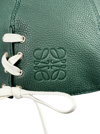 Loewe Skull Cap in Dark Green